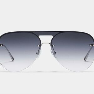 Bolon Aviator Gradient Black Women's Sunglasses